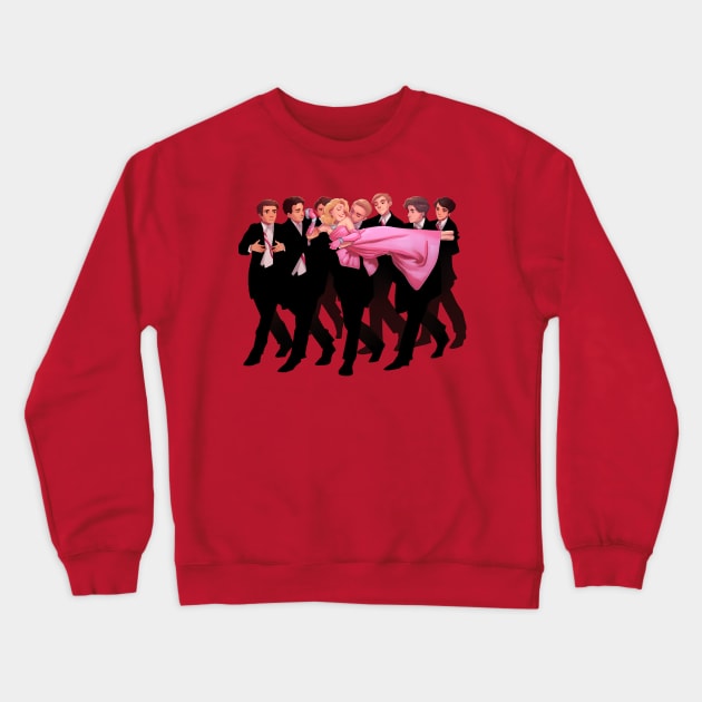 material girl (no bg) Crewneck Sweatshirt by fiireblanket